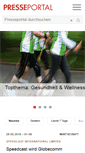 Mobile Screenshot of presseportal.ch